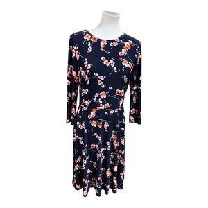 Lauren Ralph Lauren Navy and Floral Dress